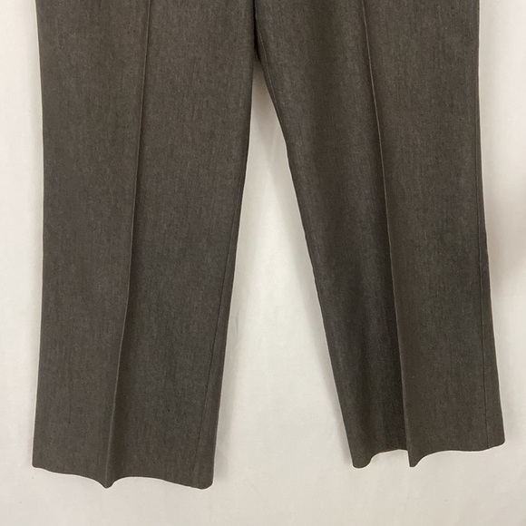 Larry Levine Stretch Gray Straight Leg Pants Size 16 - Picture 3 of 10